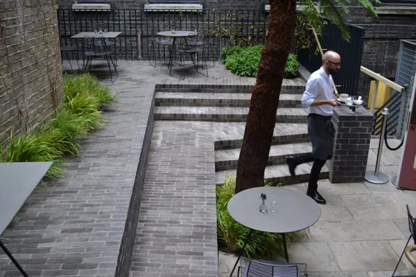 Garden at London’s Royal Academy of Arts by Tom Stuart Smith