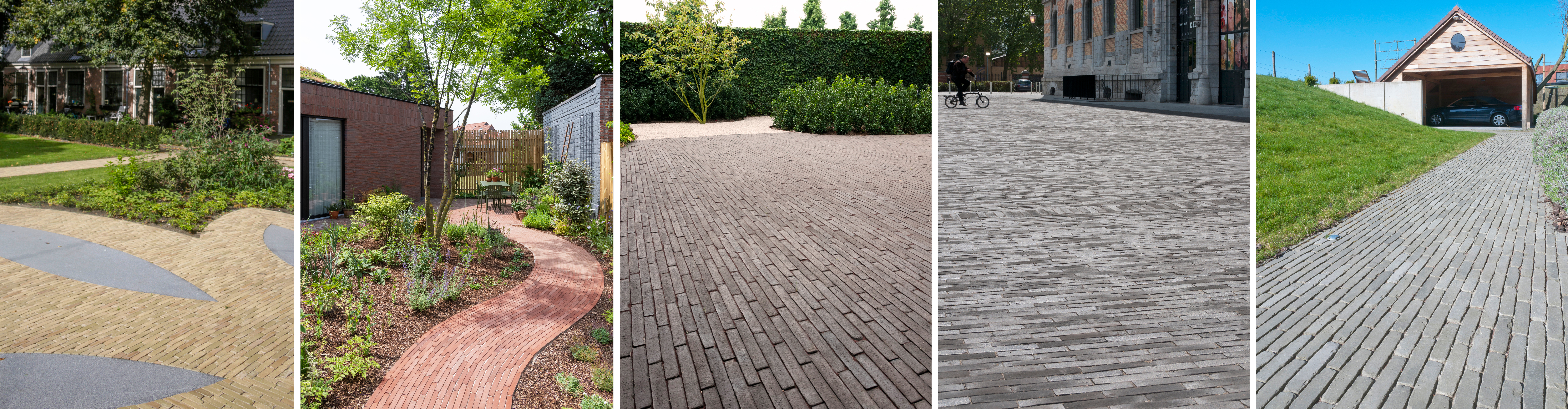 WATER-PERMEABLE PAVING