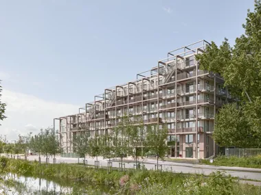 Durability and collectivity connected in residential project Leyhof